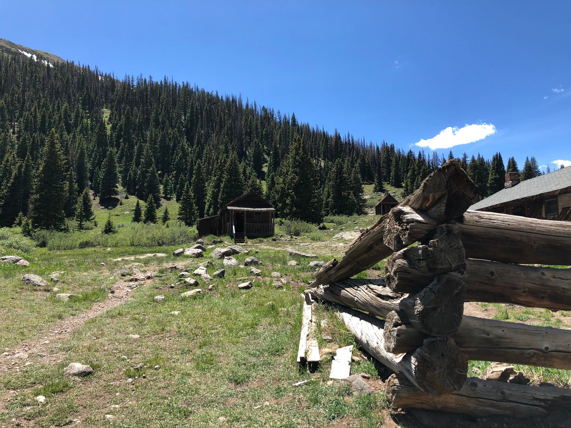 In Animas Forks near Silverton - it's just a ghost town now...