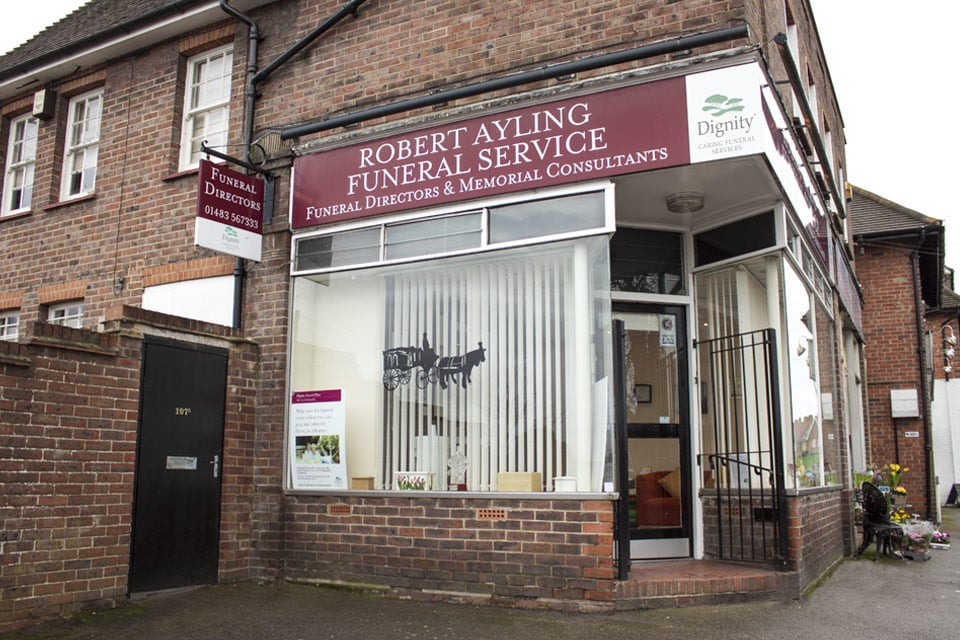 Robert Ayling Funeral Directors in The Old Post Office, Guildford
