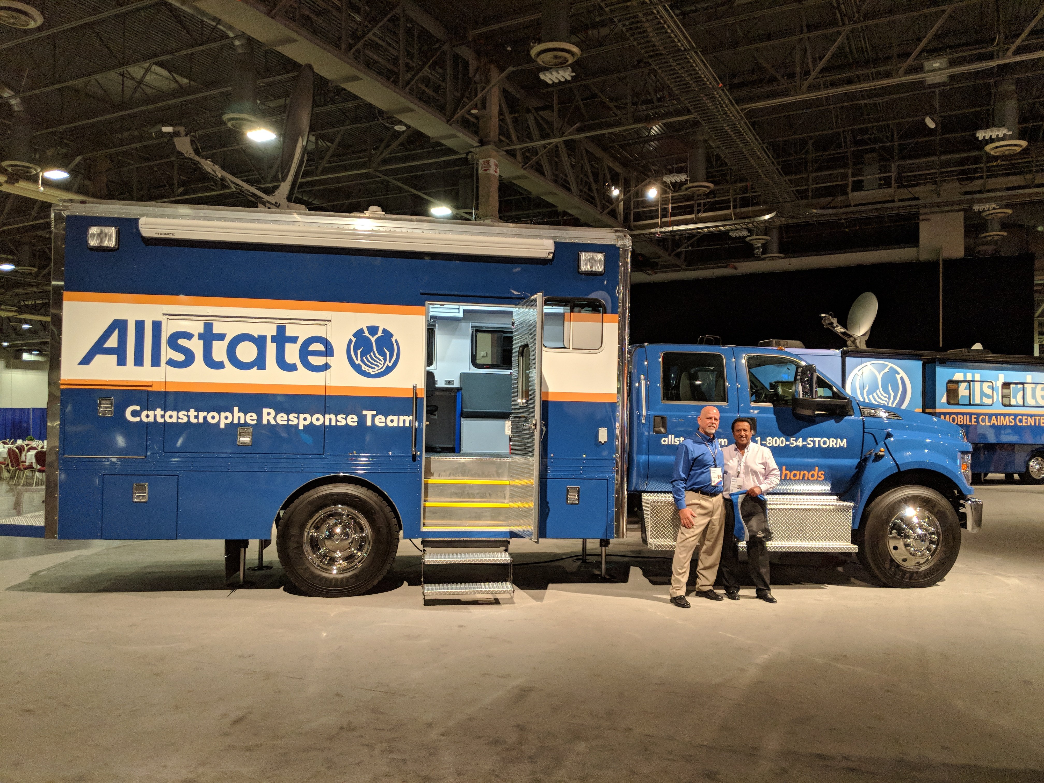 working with our Allstate claims catastrophe team