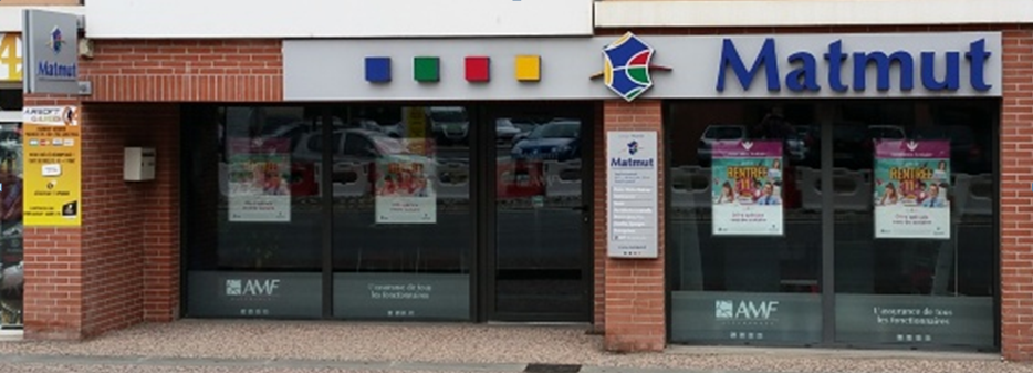 Façade de l'agence au 153 Avenue Jacques Douzans à Muret