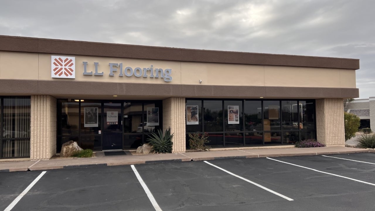 LL Flooring #1273 Scottsdale | 8340 East Rain Tree Drive | Storefront