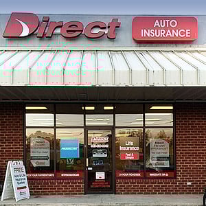 Front of Direct Auto store at 1811 South Irby Street, Florence