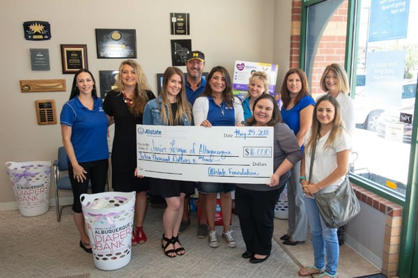 Jalene Berger - Junior League of Albuquerque Receives Allstate Foundation Helping Hands Grant