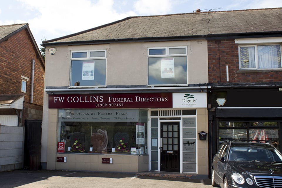 F W Collins & Son Funeral Directors in Penn, Wolverhampton