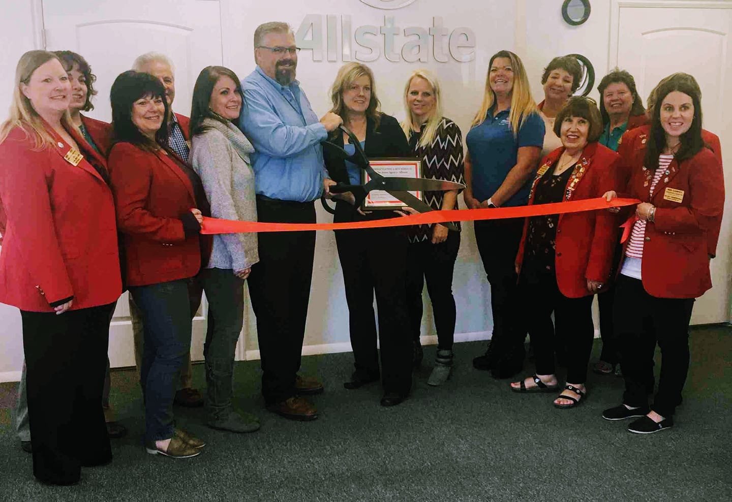 Team Ribbon Cutting