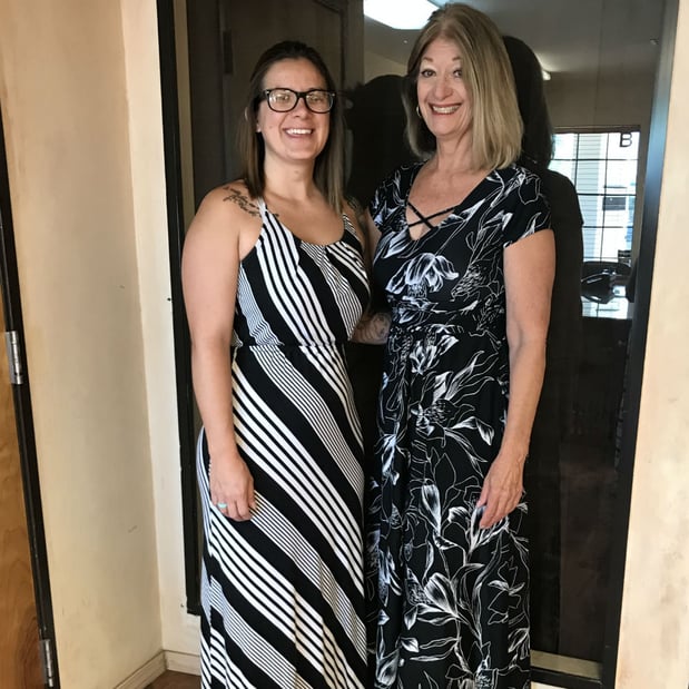 Tinisha and Carolyn