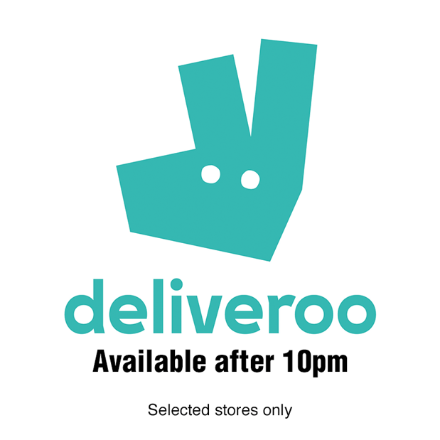 Still available on Deliveroo after 10pm