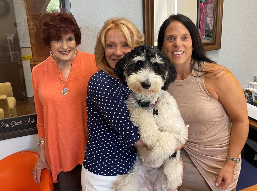 We were excited to celebrate the birthday of our staff member, and Personal Finance Representative, Rachel Taylor. Even our dogs Samson and Scarlet joined us to celebrate.