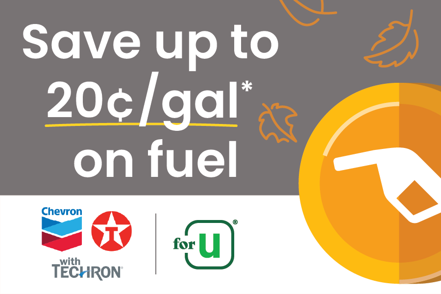 save up to twenty cents per gallon on fuel
