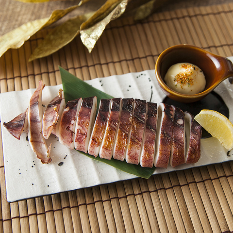 烏賊の丸焼き