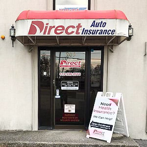 Front of Direct Auto store at 905 East Trinity Lane, Nashville