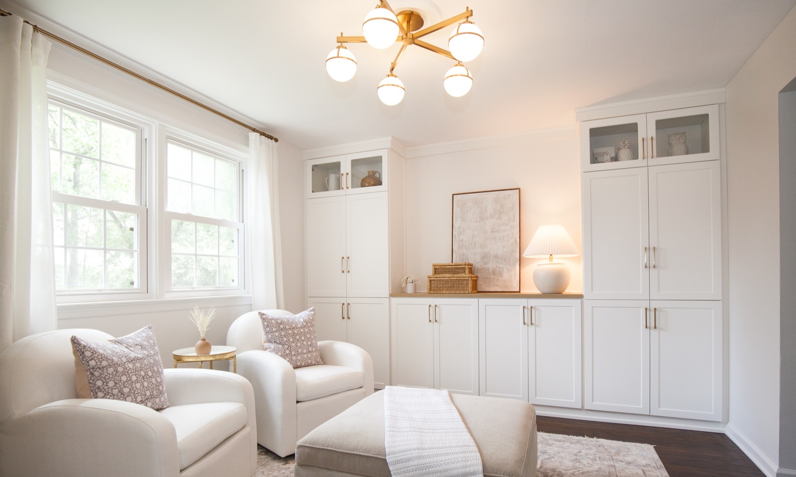 Design Consultant | Nicole Parkinson Built-In Wall Unit for Living Room Storage in Ambler, Pennsylvania by California Closets of Philadelphia and Delaware