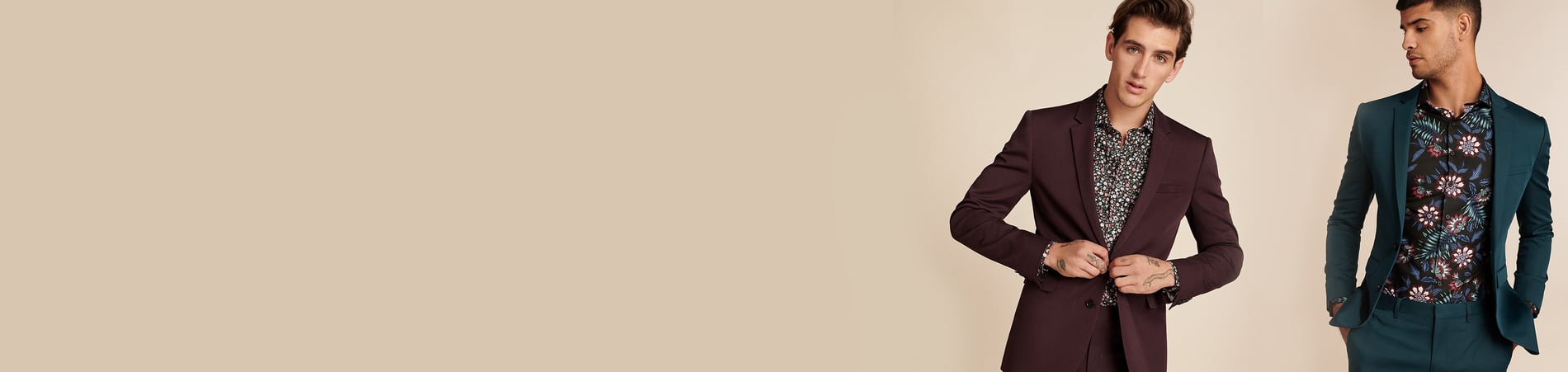 Shop men's suits at Express online or in-store