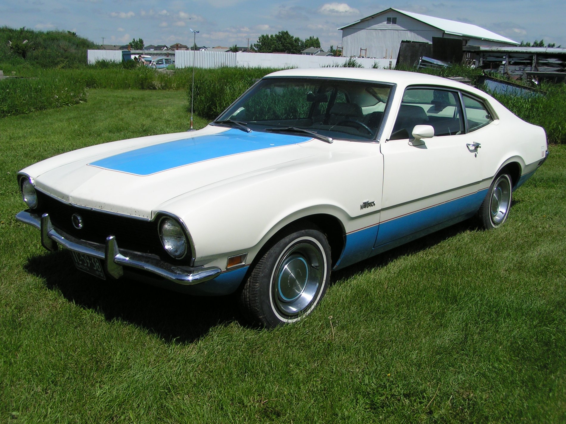 1972 classic car. Mark drove one just like this in high school.