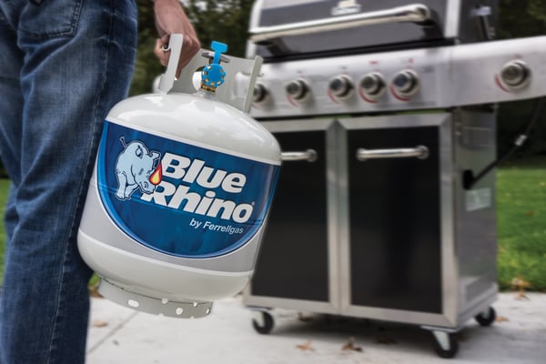 Decorative image of Blue Rhino propane
