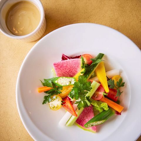 彩野菜のバーニャカウダ