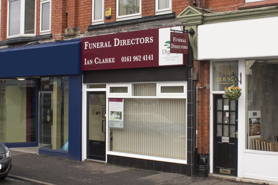 Ian Clarke Funeral Directors in Sale, Cheshire.