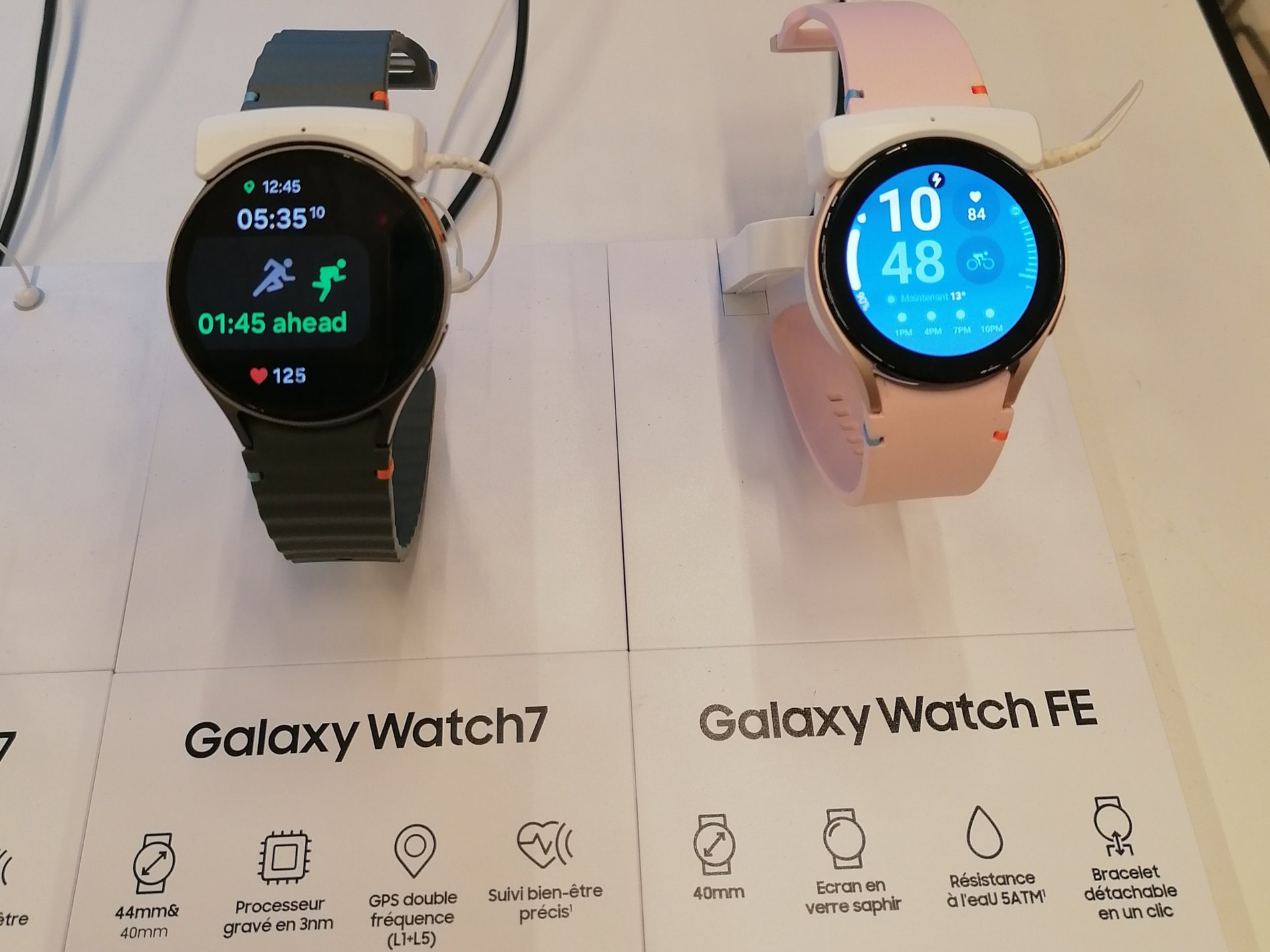 Les montres Samsung Galaxy Watch7 et Watch FE chez Boulanger Troyes - Saint Parres Aux Tertres.