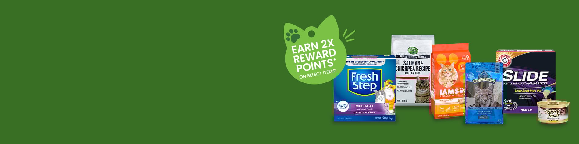 earn 2x rewards on select items