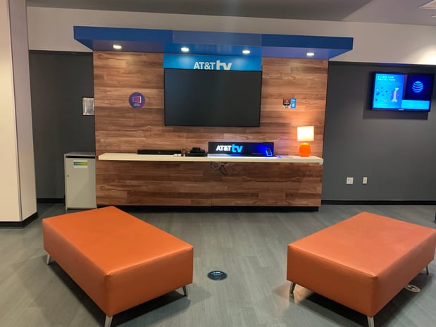 Entertainment wall
