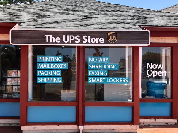 Facade of The UPS Store Del Mar