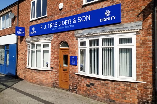 F. J. Tresidder Funeral Directors in Crewe, Cheshire.