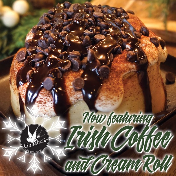 Image of Irish Coffee and Cream Roll