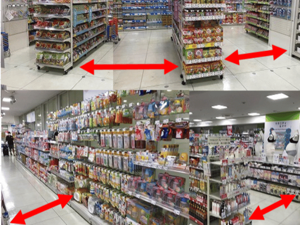 店内ちょっとリニューアル!!
通路幅が広くなり、商品をゆっくり選べるようになりました!!