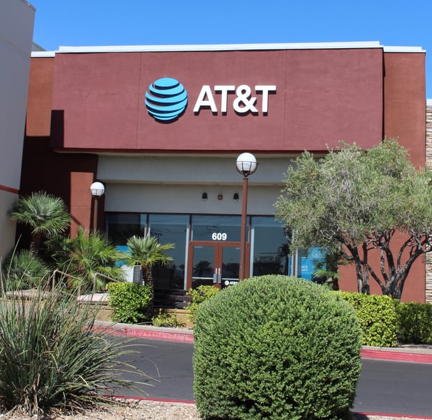 Front of store entrance