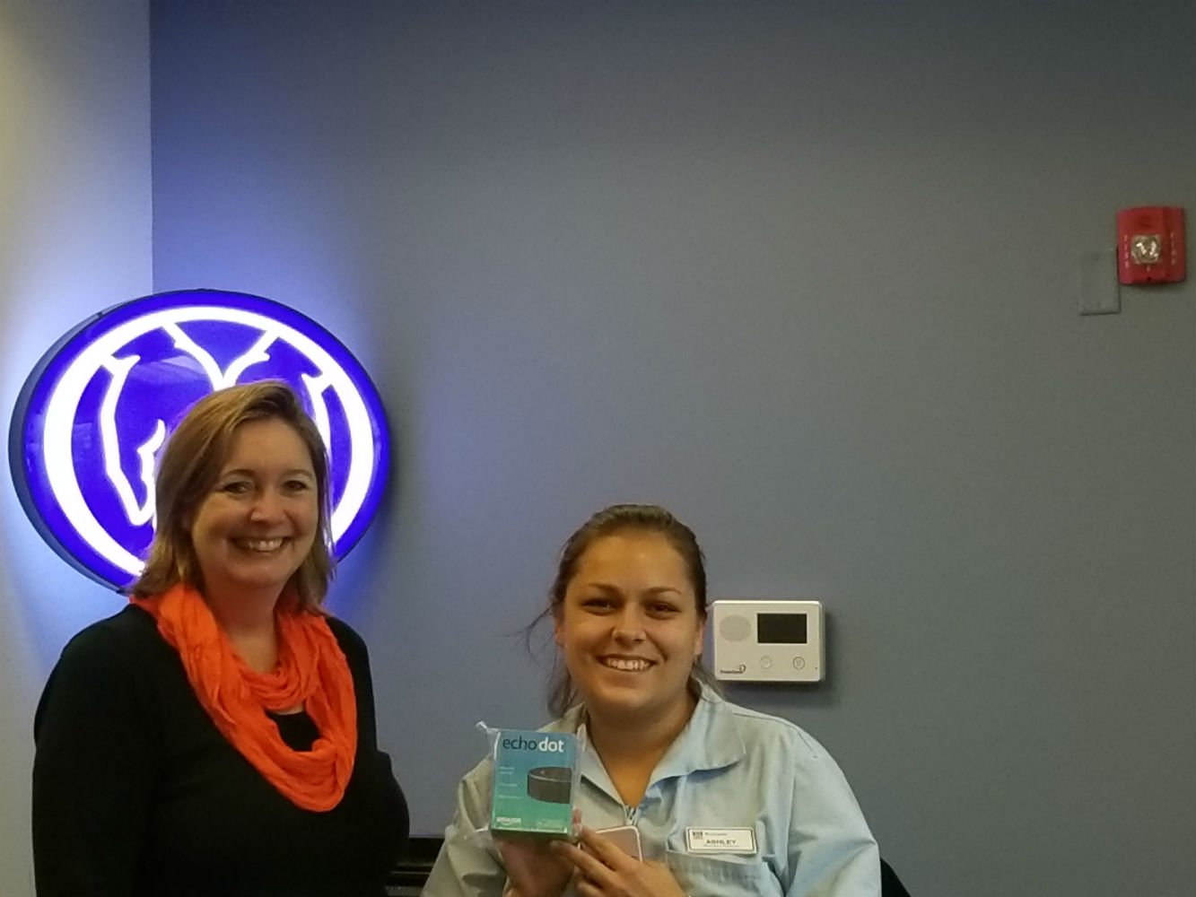 Winner of the Echo Dot