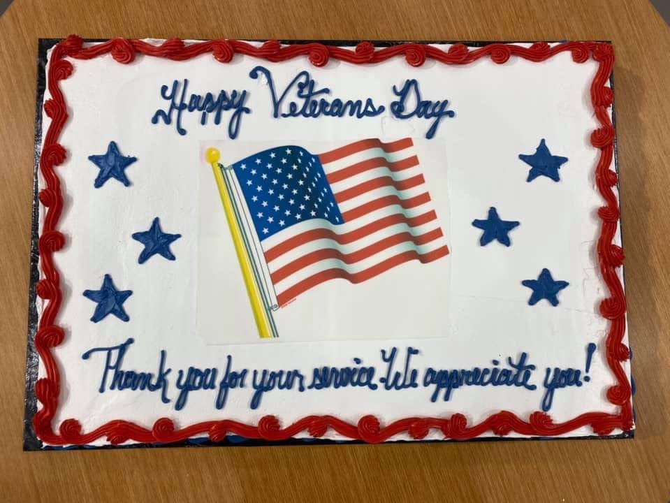 Veteran's Day! Thank you for your service