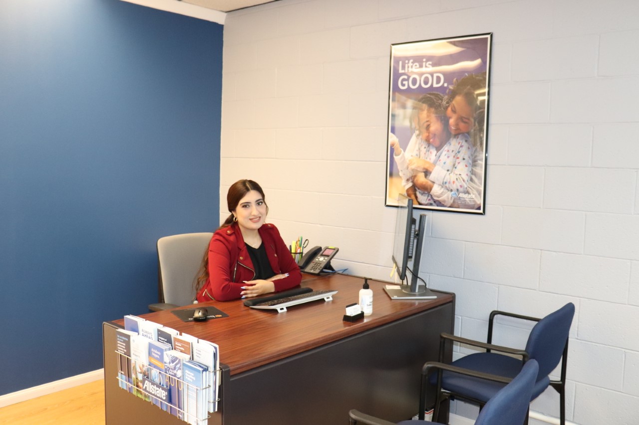 Licensed sales producer Gabriela is ready to greet you with a smile and provide you insurance help that will fit your needs.