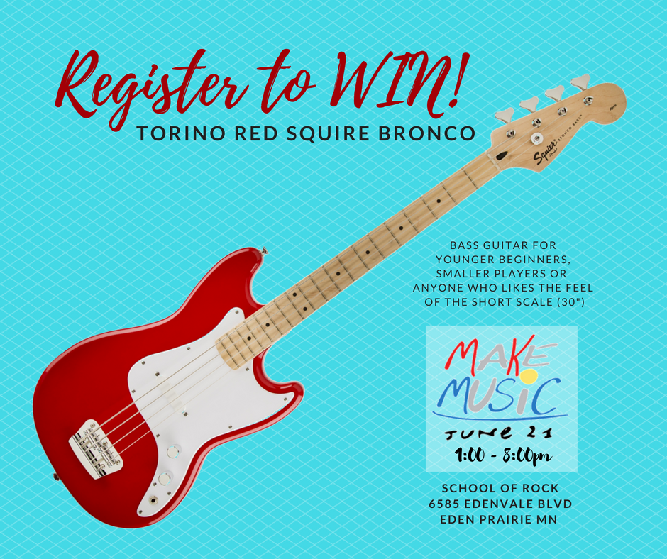 Image of Win a FREE Bass Guitar