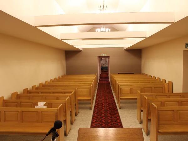 View from the front of the parlour