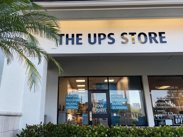 Front of The UPS Store