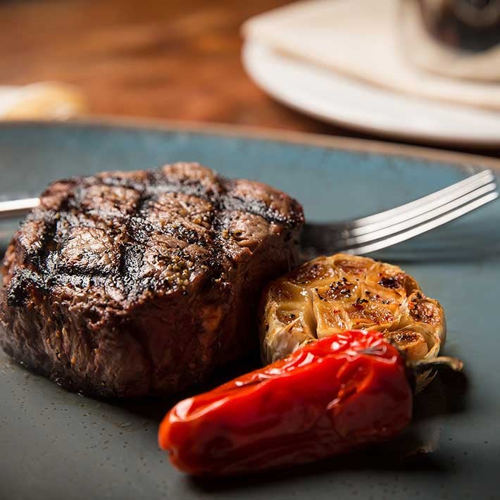 Filet Steak at Foundation Room.