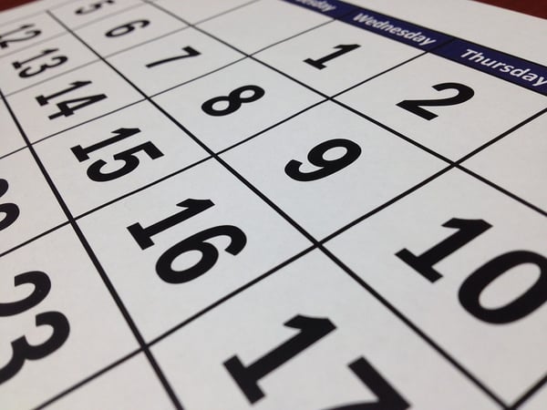 Bryan E. Jamison - Scheduling Calendar