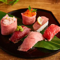 『黒毛和牛寿司含む食べ放題コース』■当店自慢の肉寿司を食べ放題で♪■2.0時間【5品2480円】