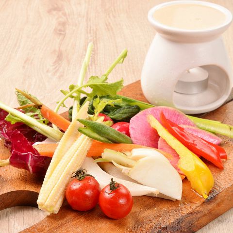 彩り野菜のスペシャルバーニャカウダ