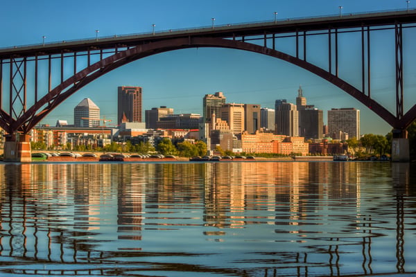 St Paul skyline