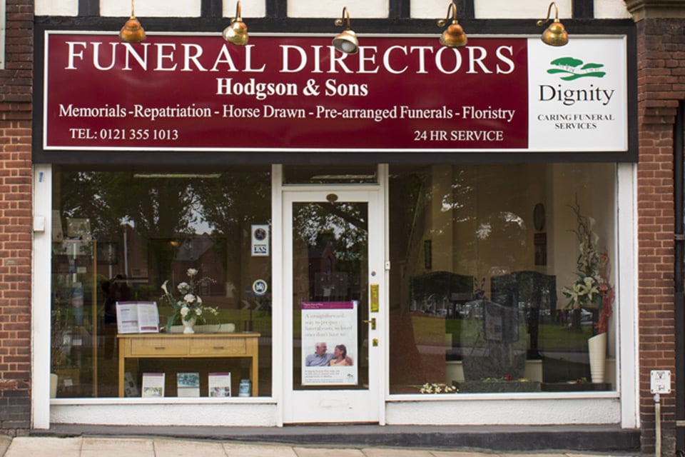 Hodgson & Sons Funeral Directors in Kingstanding, Birmingham