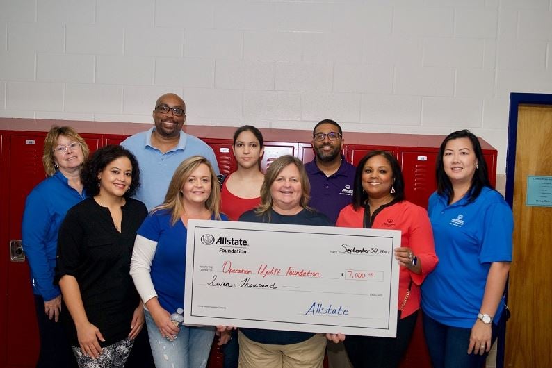 On Sept. 30, my peers and I gave our time and $7,000 to Operation Uplift, a nonprofit that helps young people through fostering education.