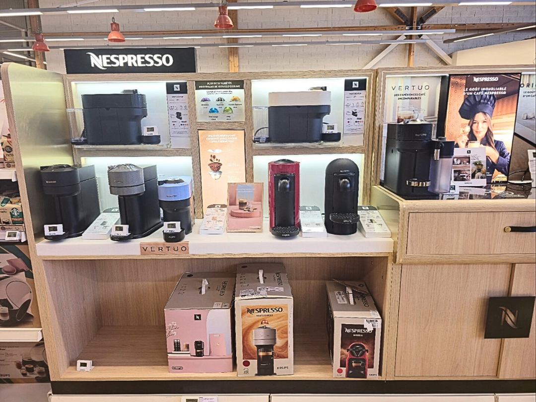 Découvrez les machines Vertuo de Nespresso chez Boulanger Chambéry !