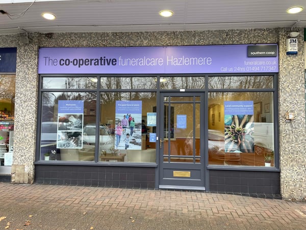 The Co-operative Funeralcare Storefront