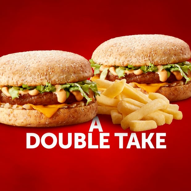 Image of 2 Quarterpounder Cheese Burgers & 2 Regular Chips Deal