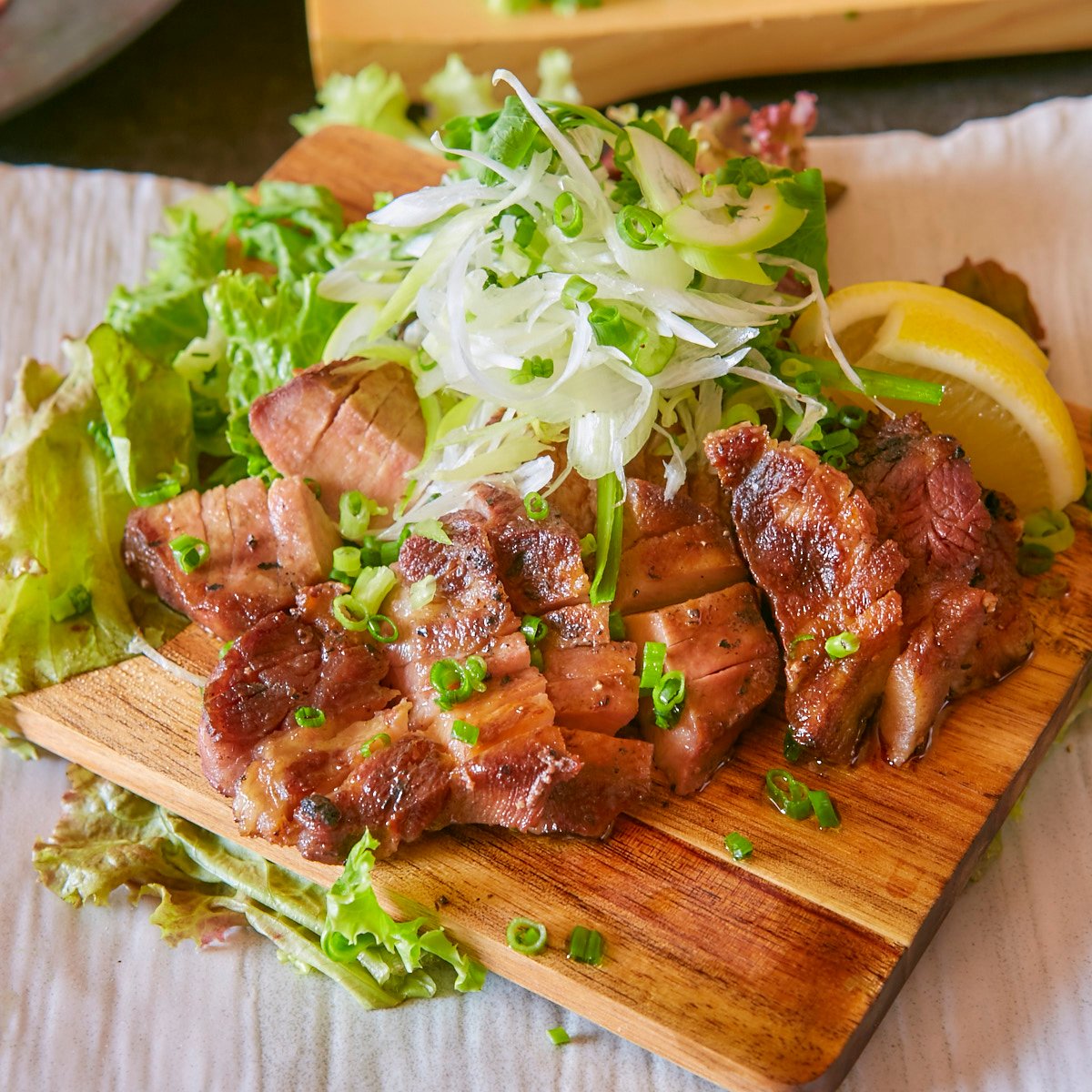 牛タン炙り焼き 葱まみれ