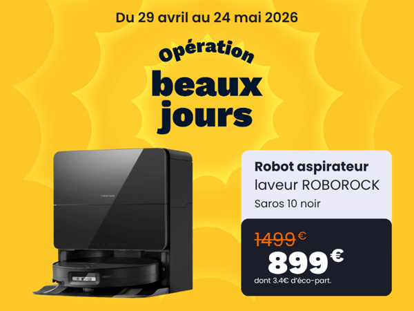 Aspirateur robot laveur Boulanger Tourville la rivière Rouen