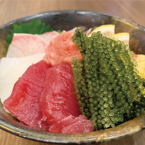 海ぶどう丼