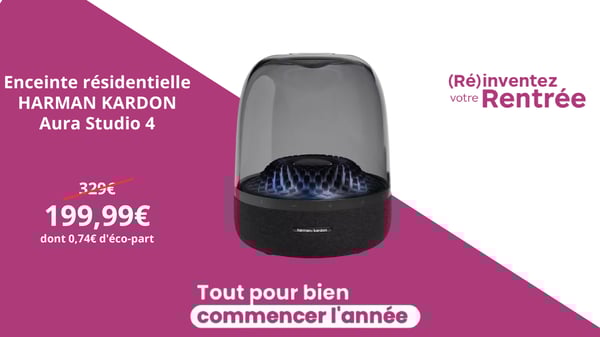 Enceinte résidentielle HARMAN KARDON Aura Studio 4 à Boulanger Eragny sur Oise