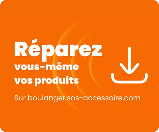 Entretenez et réparez vos produits en toute autonomie
